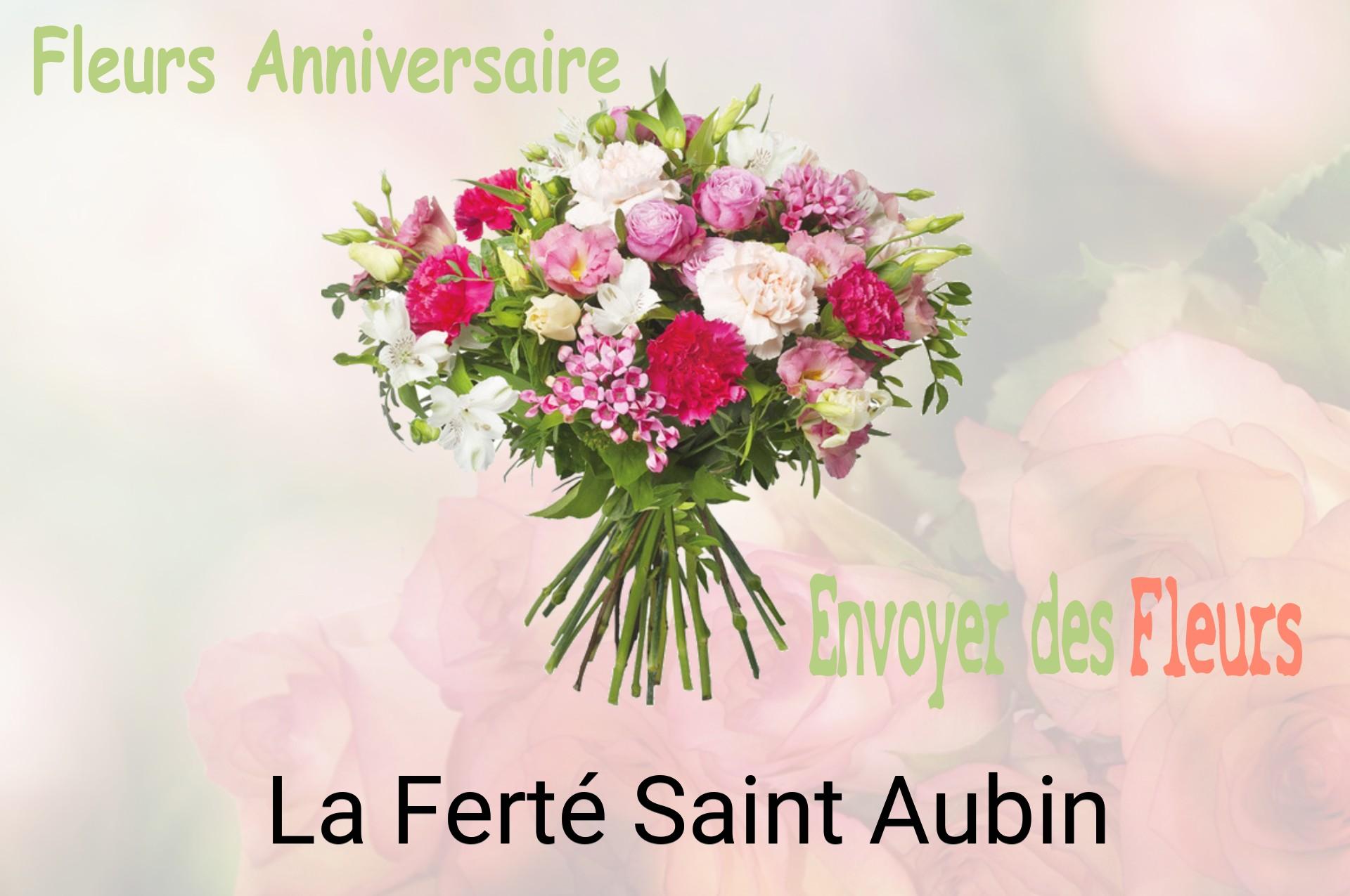 Bouquet de fleurs d’anniversaire livré à La Ferté-Saint-Aubin