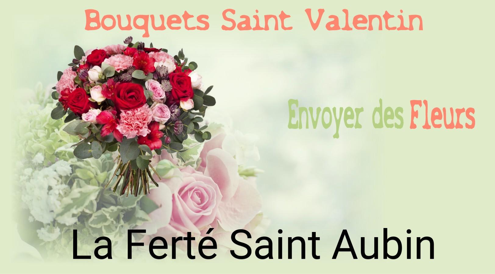 Roses de Saint-Valentin livrées à La Ferté-Saint-Aubin